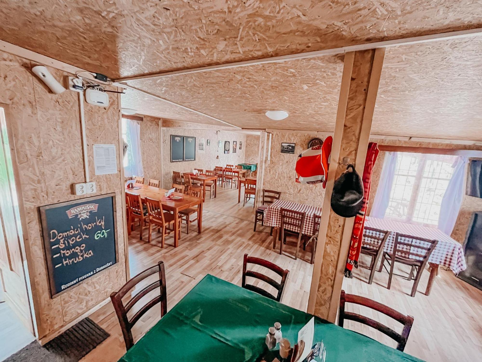 Chatka Agawa nová v areálu Koupaliště Bystré v Orlických horách Extérieur photo